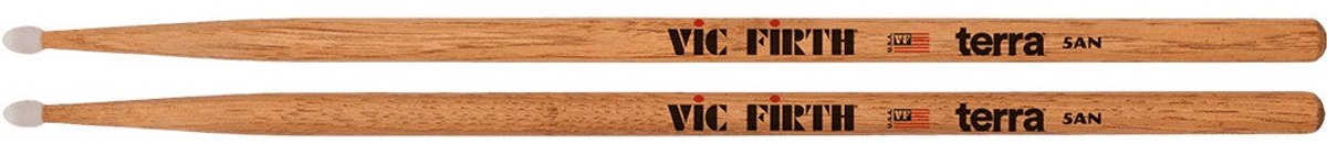 Vic Firth 5ATN Terra drumstokken hickory met nylon tip