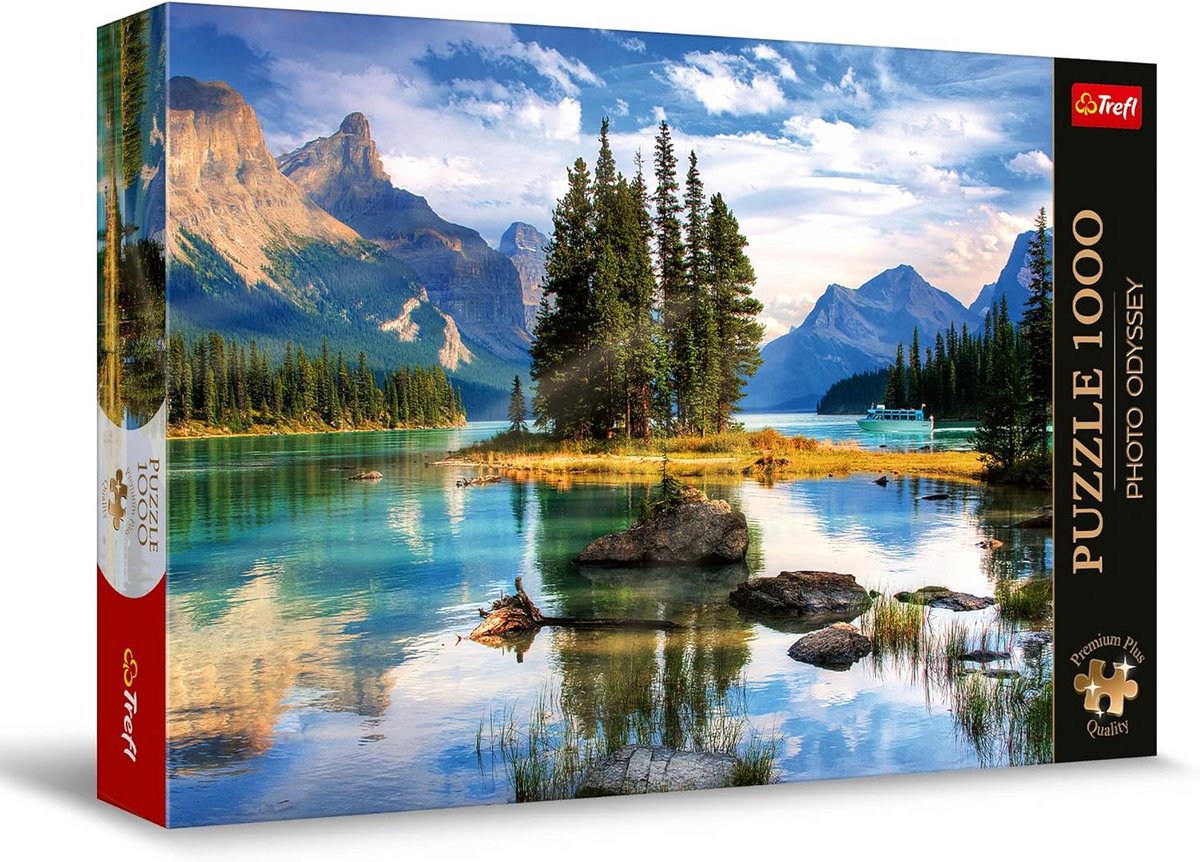 Fotopuzzel 1000 stukjes - Spirit Eiland Canada - Premium Kwaliteit Puzzel voor Volwassenen en Tieners