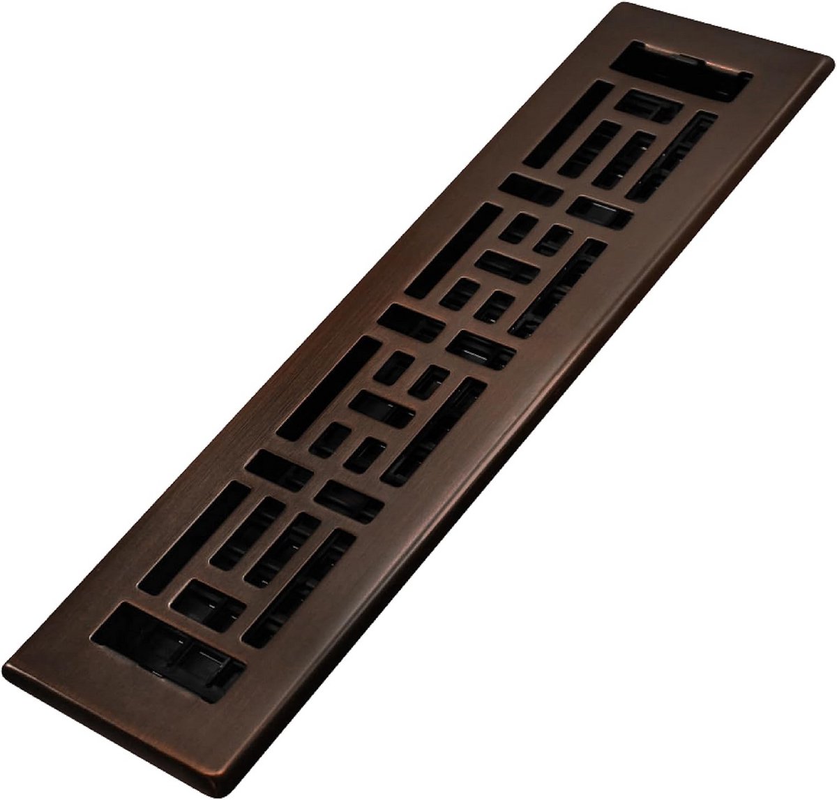 Decoratieve Vloerrooster 15x30 cm Brons Antiek - Universele Afdekking voor Ventilatie