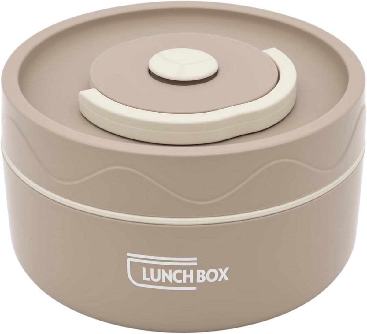 Geïsoleerde Lunchtrommel RVS - 440ml Thermosfles voor Warme Maaltijden
