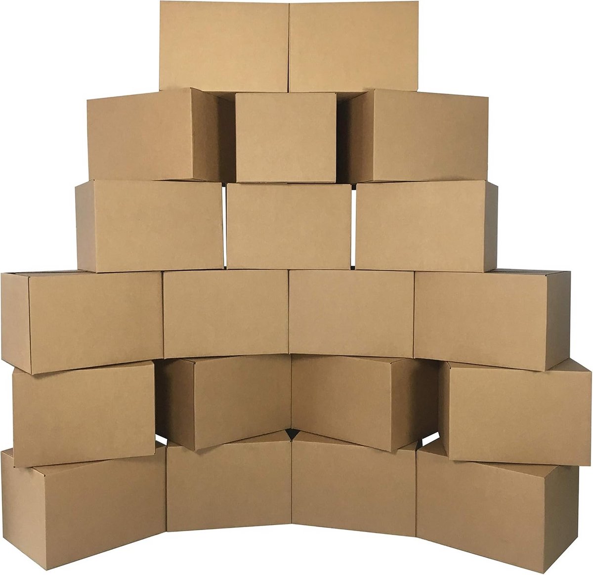 Verhuisdozen Medium (20 Stuks) - Sterke Kartonnen Verhuisboxen