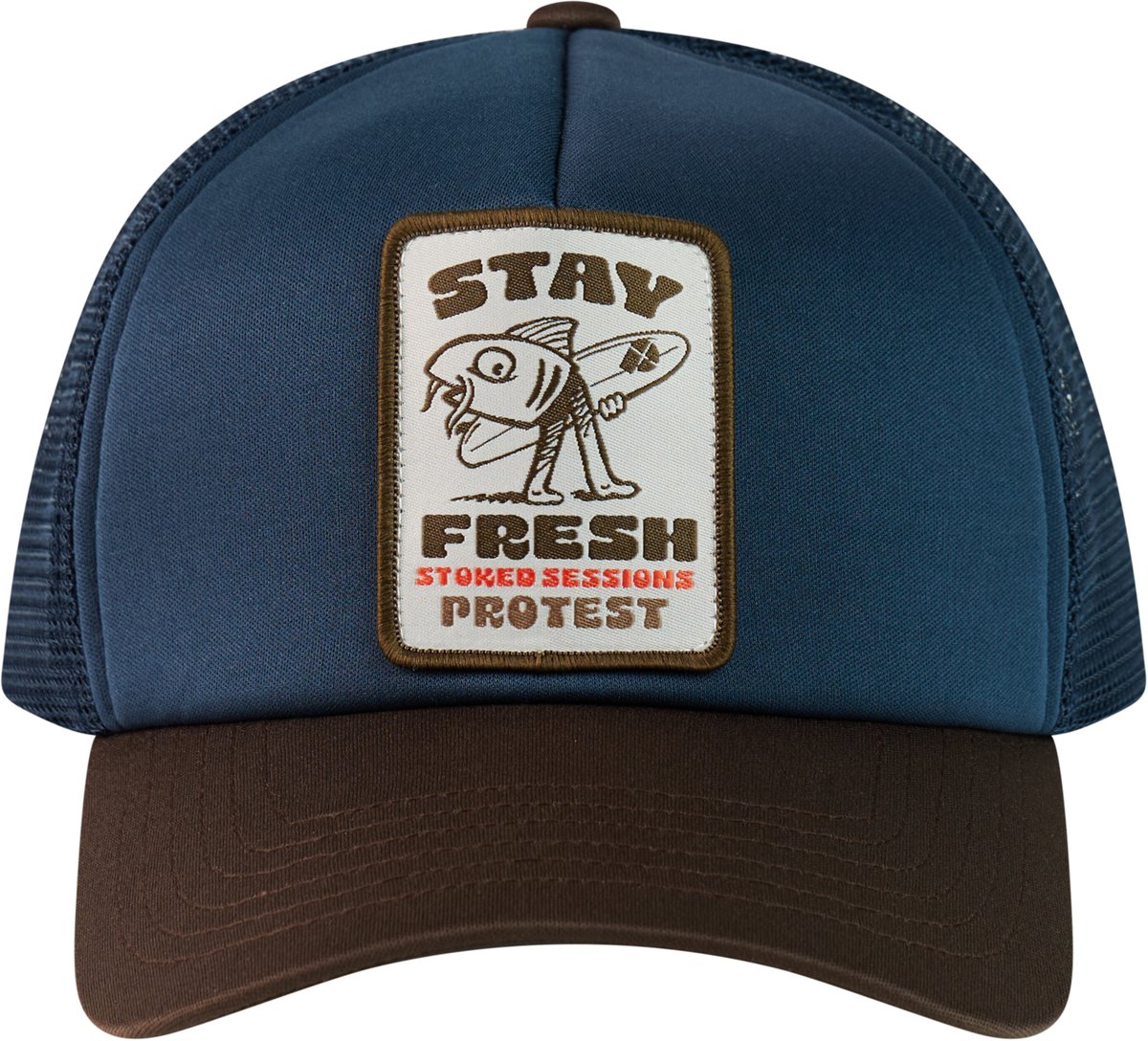 Protest PRTBadger Trucker cap Heren Pet Normale pasvorm Blauw