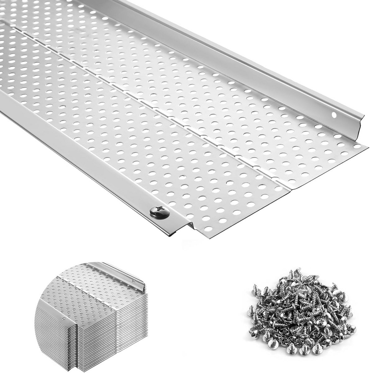 Gootbeschermer 5 Inch 26 Stuks - Set voor Gootreiniging en Bladvanger