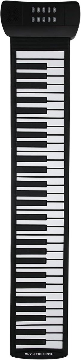 Draagbaar Opvouwbaar Digitale Piano Keyboard met 61 toetsen voor Beginners