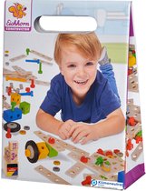 Houten Speelgoed Kids Tool Set-Houten Kinderen Speelgoed Tool Box Kit Bouw Rollenspel Educatief Peuter Speelgoed voor 3 4 5 Jaar Ouden Meisjes Jongens Geschenken, Kinderen Speelgoed Houtbewerking