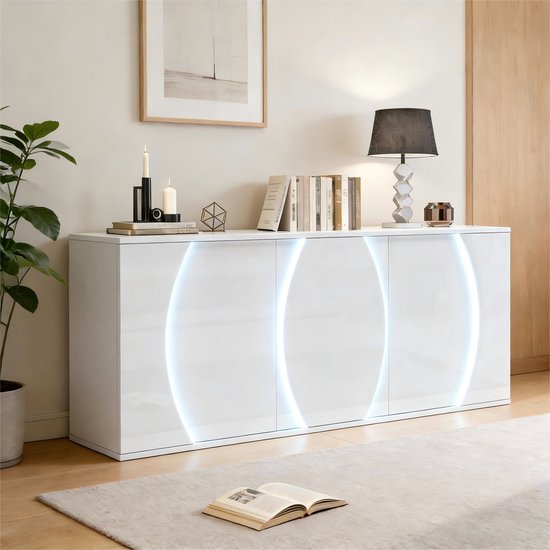 Wit Dressoir met een breedte van 50 tot 75 cm kopen? Kijk snel