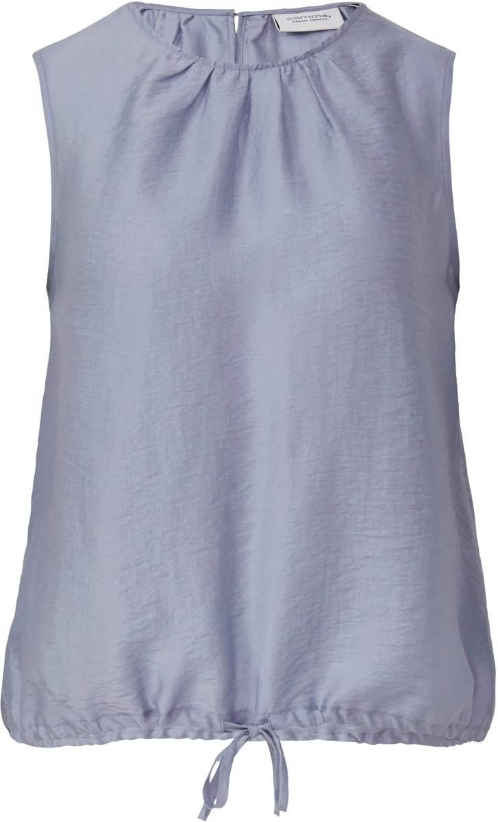 comma - female - Lichtgewicht blouse van lyocell-mix