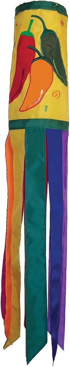 Vrolijke Andesstok 102 cm met Fiesta print