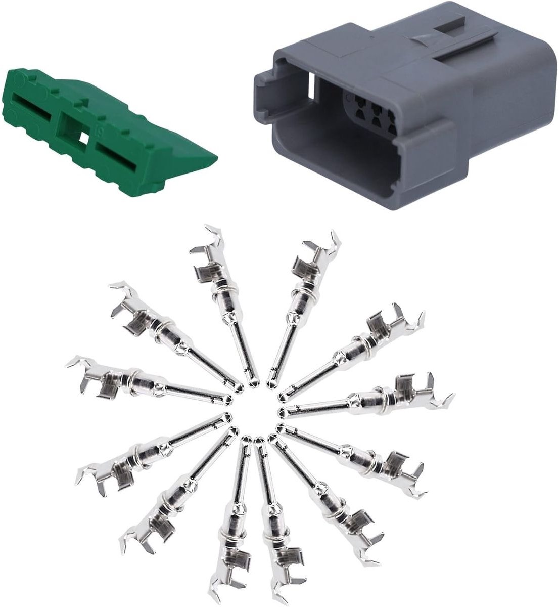 KALI-1212-P Duitse DT-connector pinset 12-pins