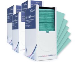 500 Premium Patiëntenservetten 3-laags 33x45 cm in Dispenser voor Tandartspraktijken