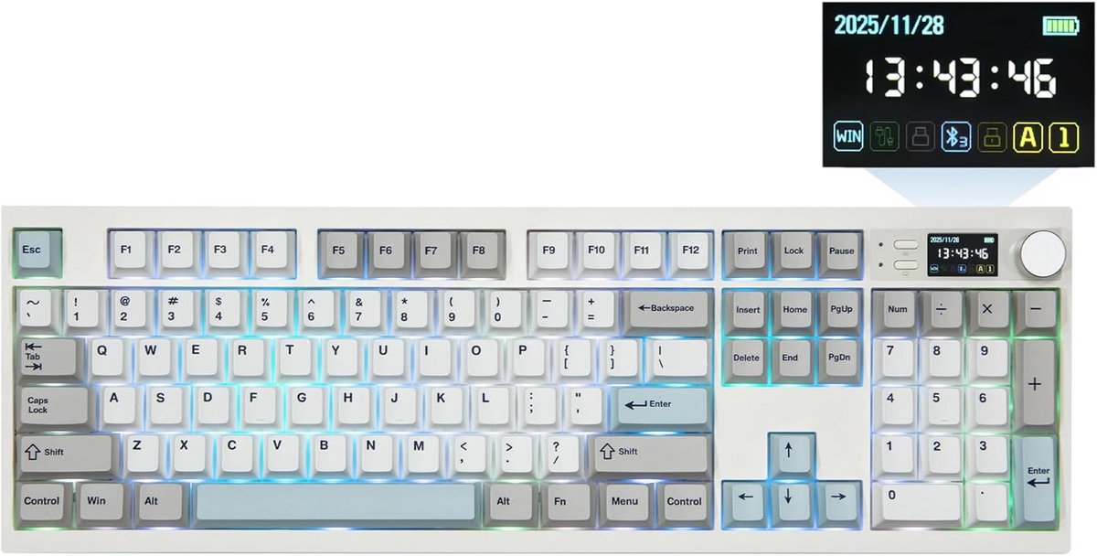 Mechanical Keyboard - Mechanisch Toetsenbord Gaming - Toets