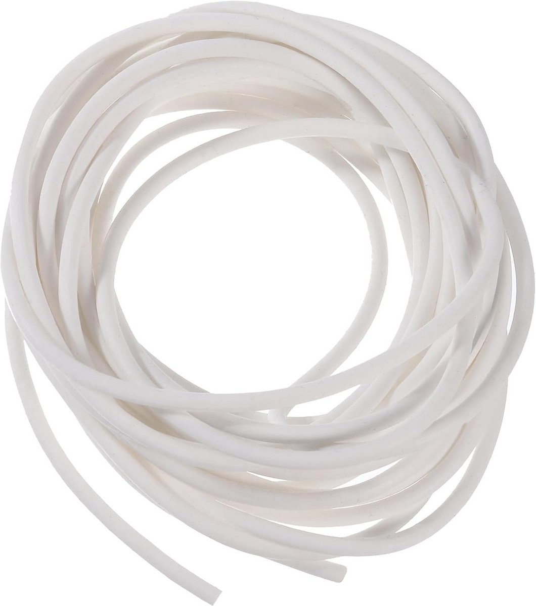 Ronde Afdichtstrip van Siliconenschuim - 3mm Diameter, 5 Meter