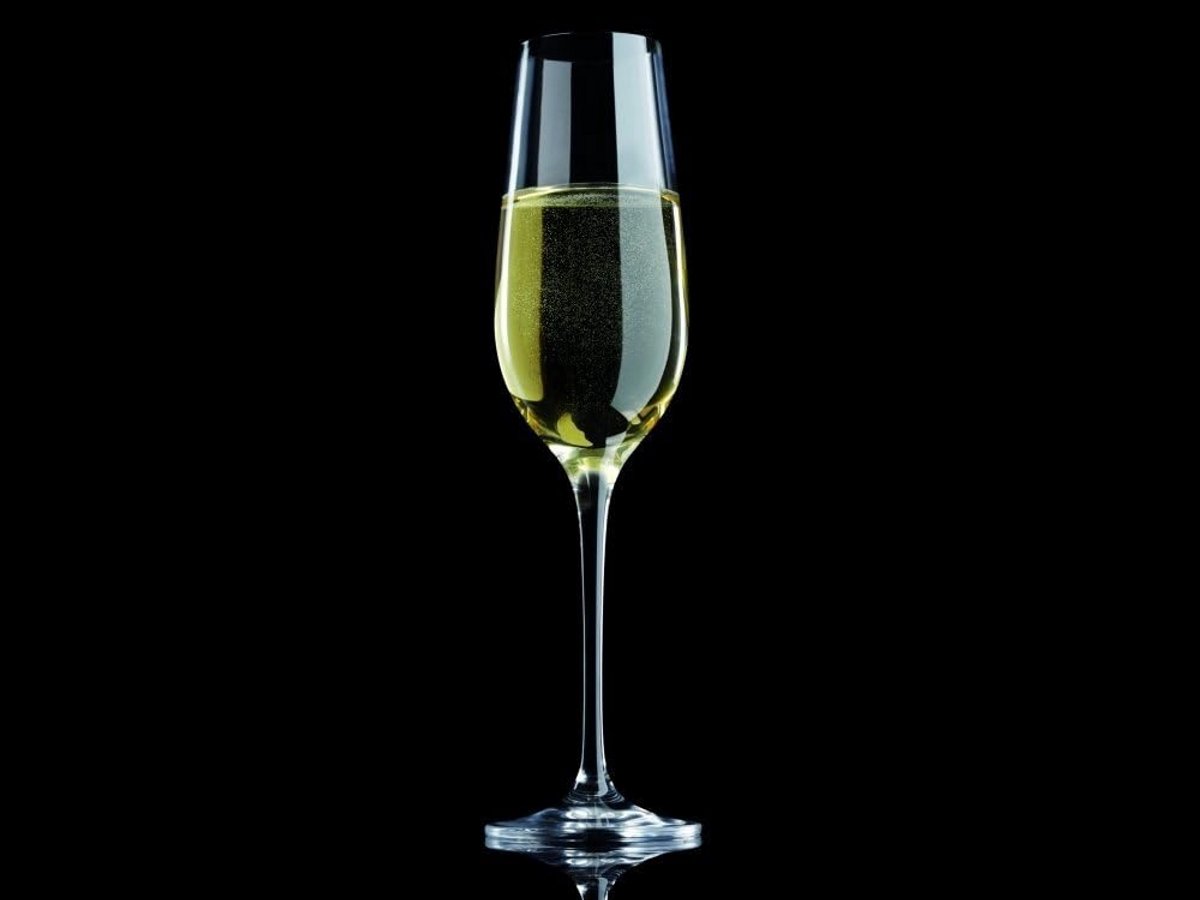 Set van 6 Champagneglazen / Prosecco Glazen met Geschenkdoos