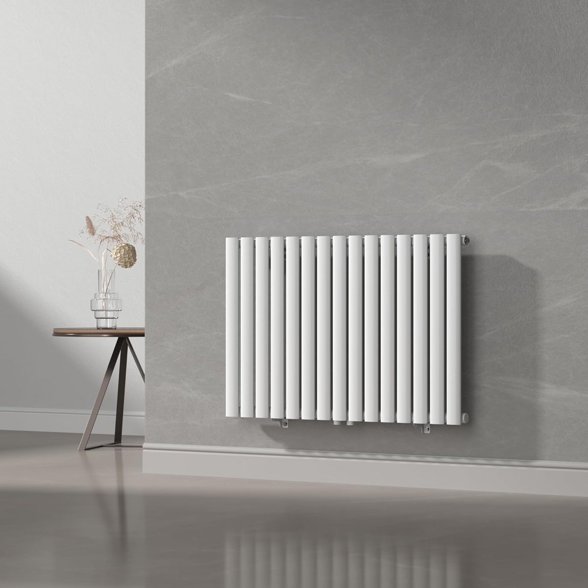 Design Radiator Wit 60x90 cm - Stijlvol en Efficiënt Verwarmen