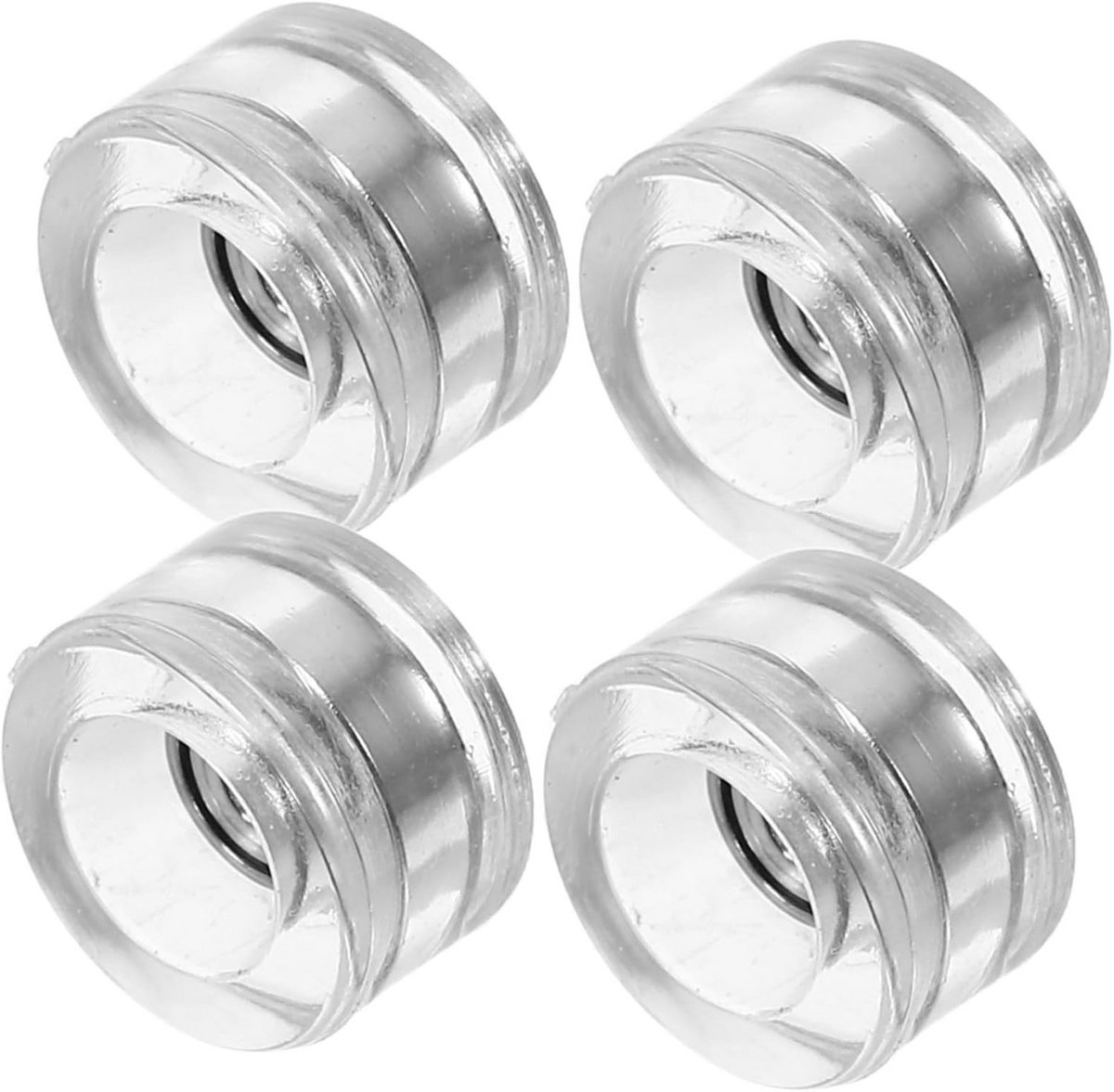 4x Vingerboard Wielen met High-Speed Lagers - Vervangingsonderdelen voor Finger Skateboard
