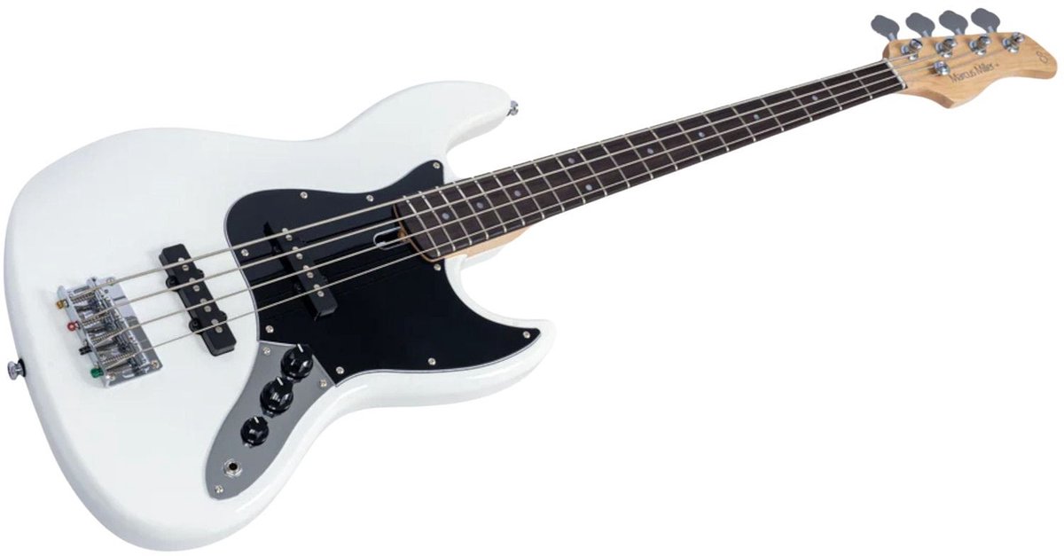 Sire Marcus Miller V1 4-String Antique White elektrische basgitaar