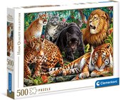 Clementoni High Quality Collection 35126 puzzle Puzzle en cubes 500 pièce(s) Animaux