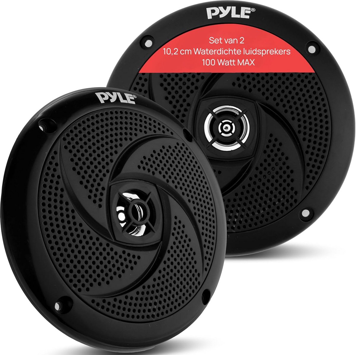 Waterdichte 2-Wege Marine Luidsprekers voor Buiten - Slank Ontwerp - 100 Watt Stereo