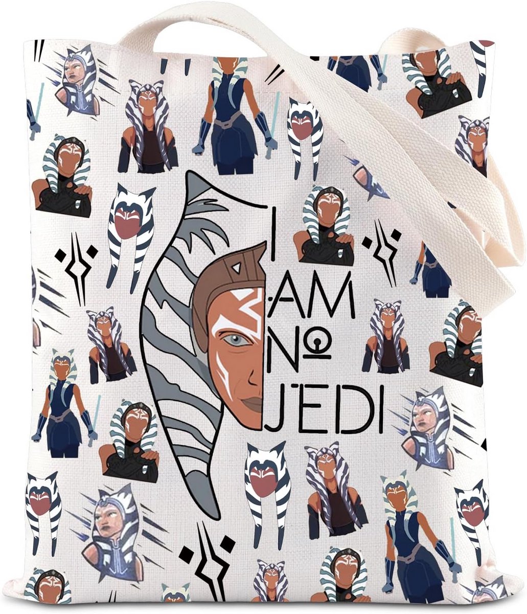 Inspirerende Tote Tas voor Filmfans en Jedi Enthousiastelingen