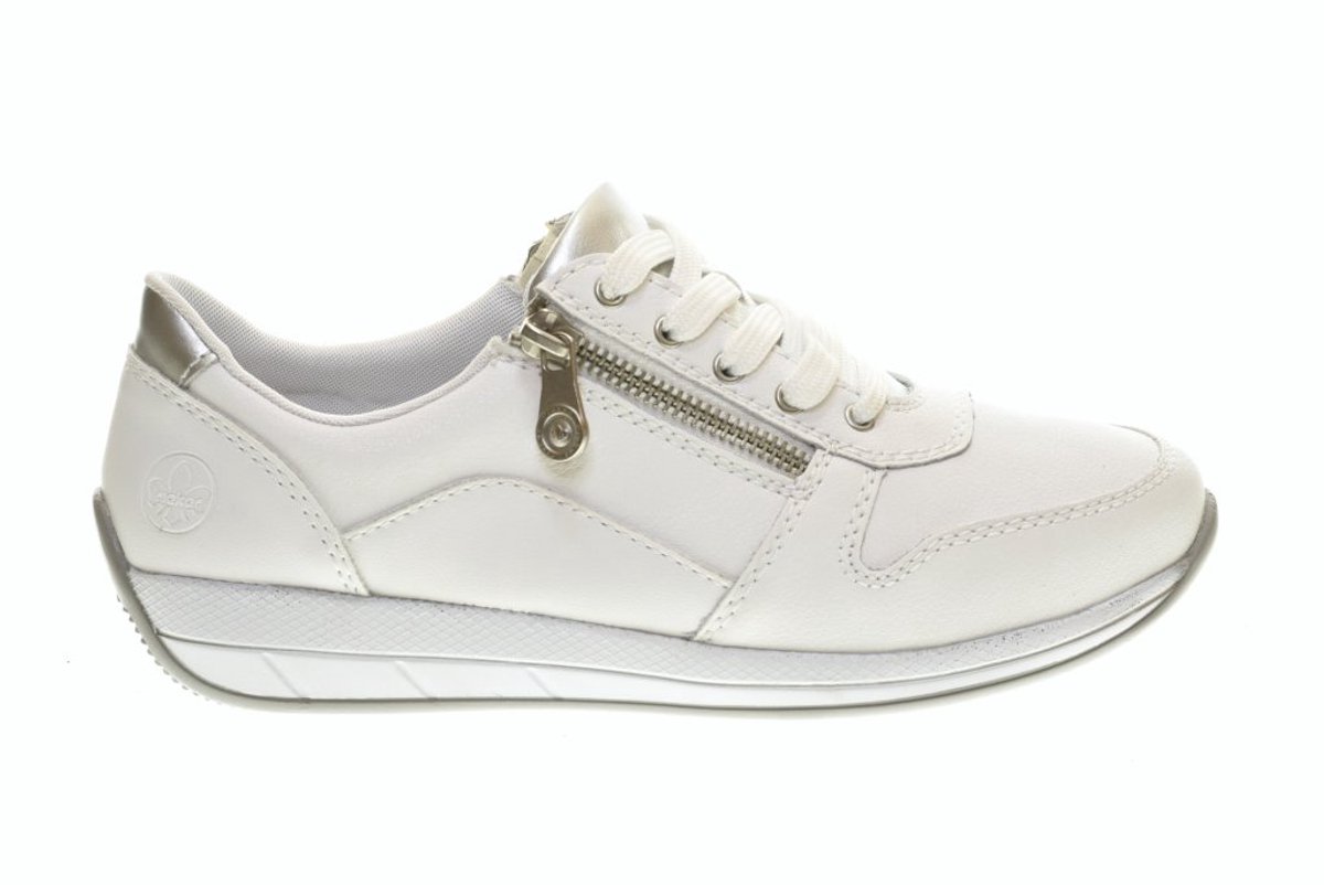 Dames Sneaker Wit Rieker Leder maat 40