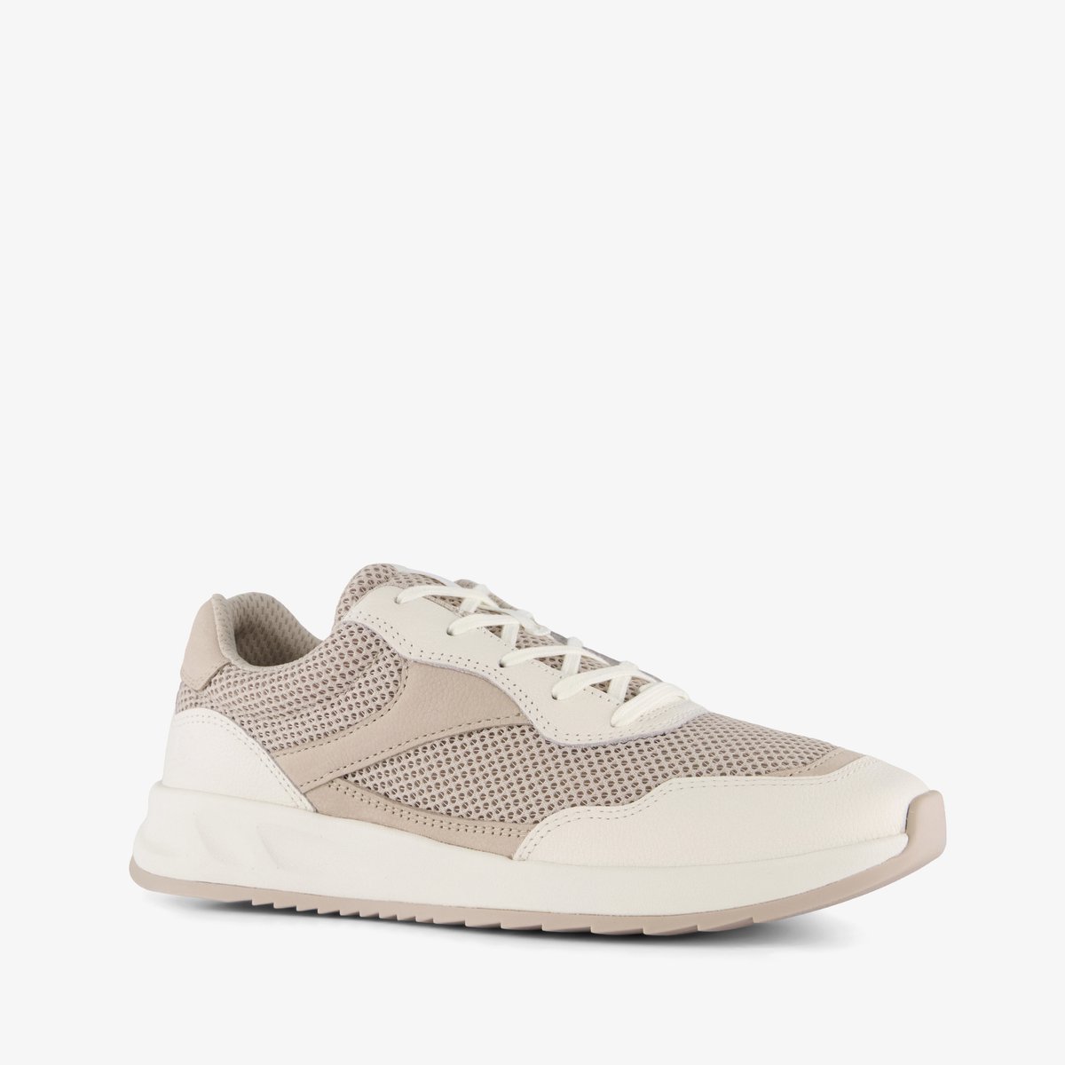 ECCO OTM Gravel dames sneakers beige