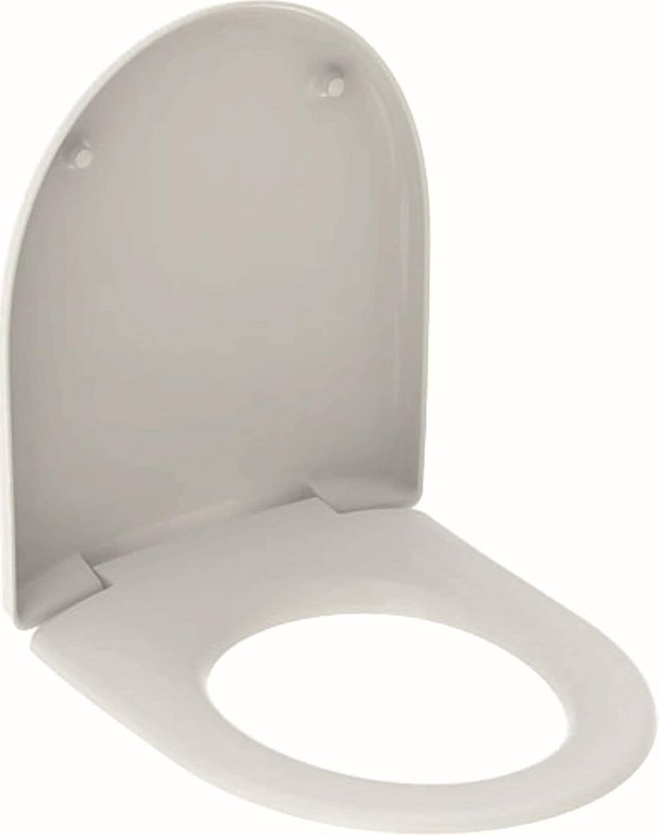 Toiletbril Met Softclose en Verzonken Bevestiging Wit Duroplast