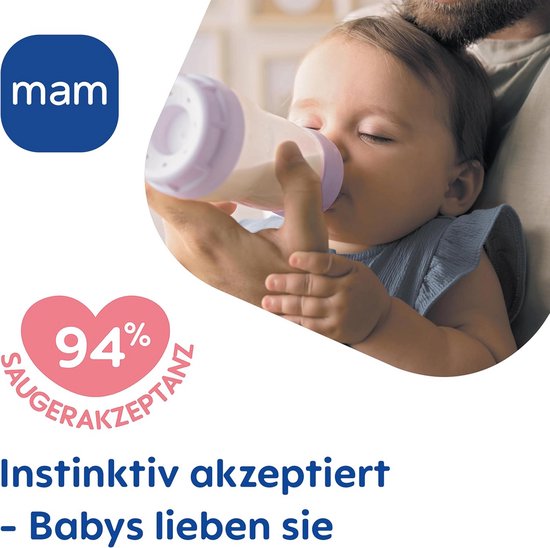 Anti-Colic Baby Starter Set met Fopspeen en Handvaten Vanaf Geboorte - Blauw — afbeelding 5