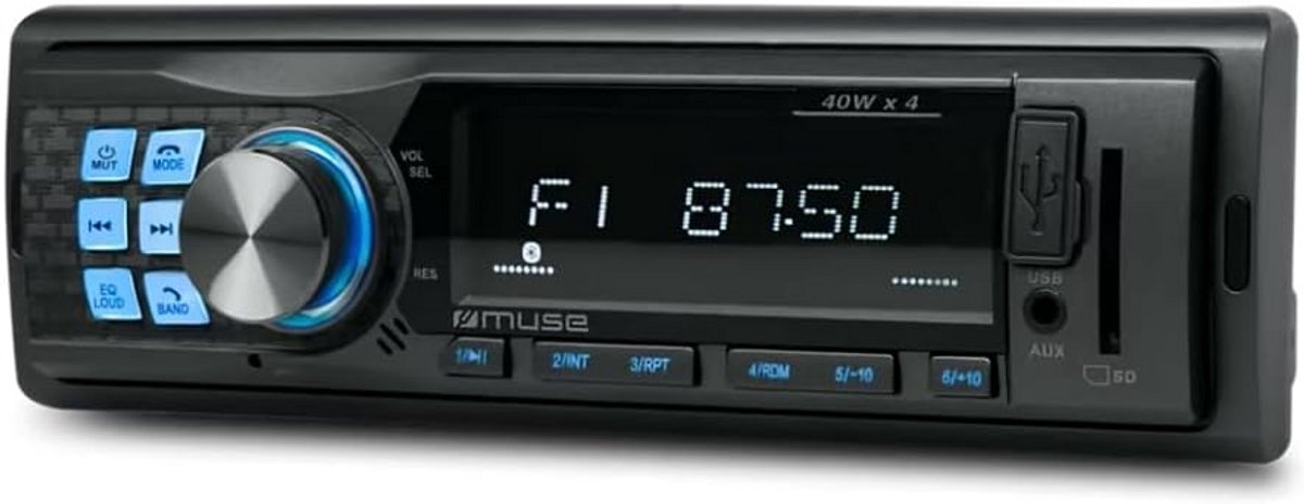 Bluetooth Autoradio met Handsfree Bellen en Muziek Streamen