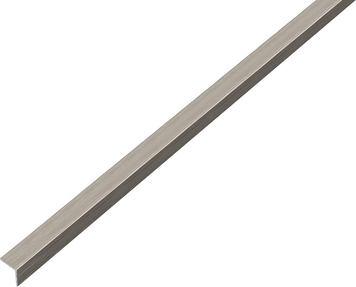 Zelfklevend Hoekprofiel Aluminium RVS-look Donker 100x10x10 mm Bouw & Decoratie