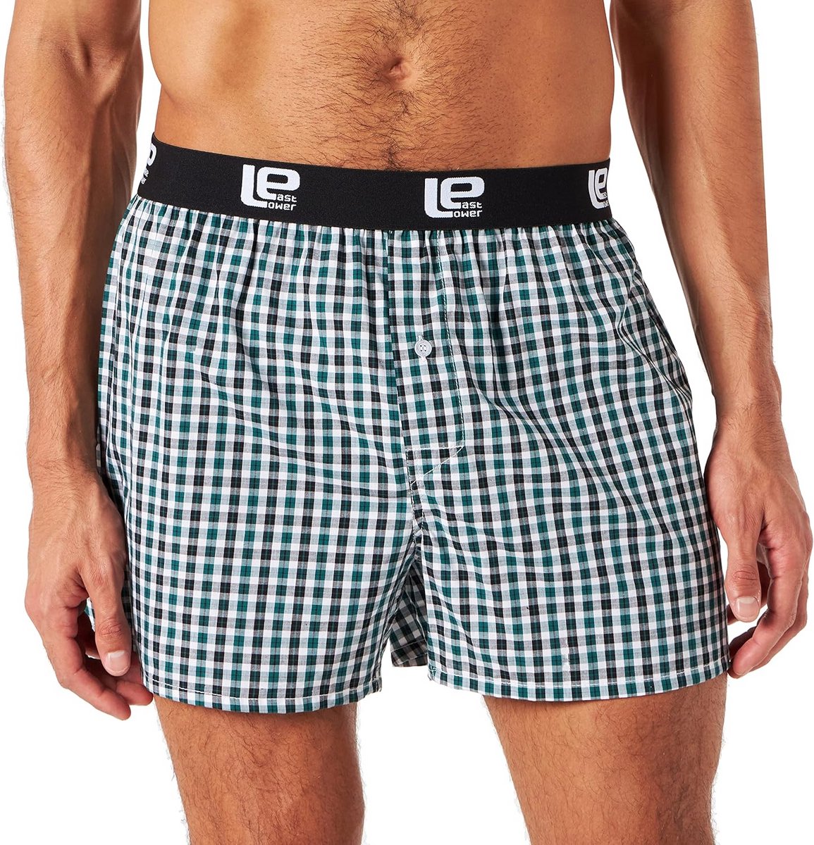 Heren Boxershorts Katoen 6-Pack Klassiek Ruitpatroon