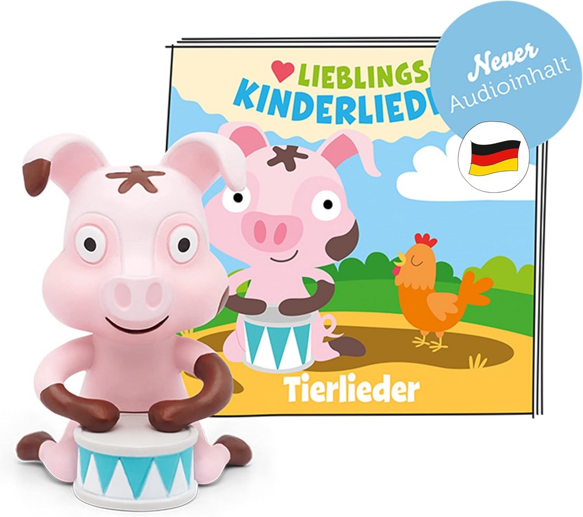 Figuren voor Toniebox met Vrolijke Kinderliedjes en Dierenliedjes
