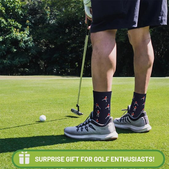 Grappige Golfsokken Katoen voor Dames en Heren Cadeau — afbeelding 5