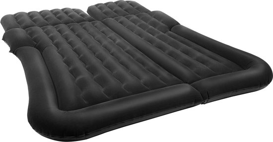 Bergson Auto Luchtbed - Auto Matras - Inclusief Pomp en 2 Kussens - Opblaasbaar Bed - Luchtbed 2 persoons - 174 x 126 cm van Merkloos — afbeelding 4