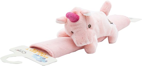 Cute since 1999 - Gordelhoes kind - Eenhoorn gordelbeschermer kind - gordelhoezen voor auto en autostoel - 27cm x 6 cm van Merkloos — afbeelding 3