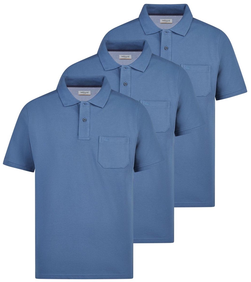 Redmond Heren poloshirt 3 pack Basic