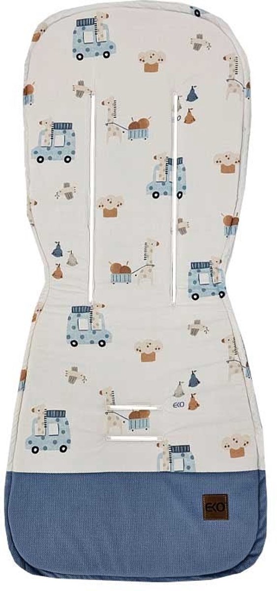 Stroller (umbrella) insert GIRAFFE/BLUE