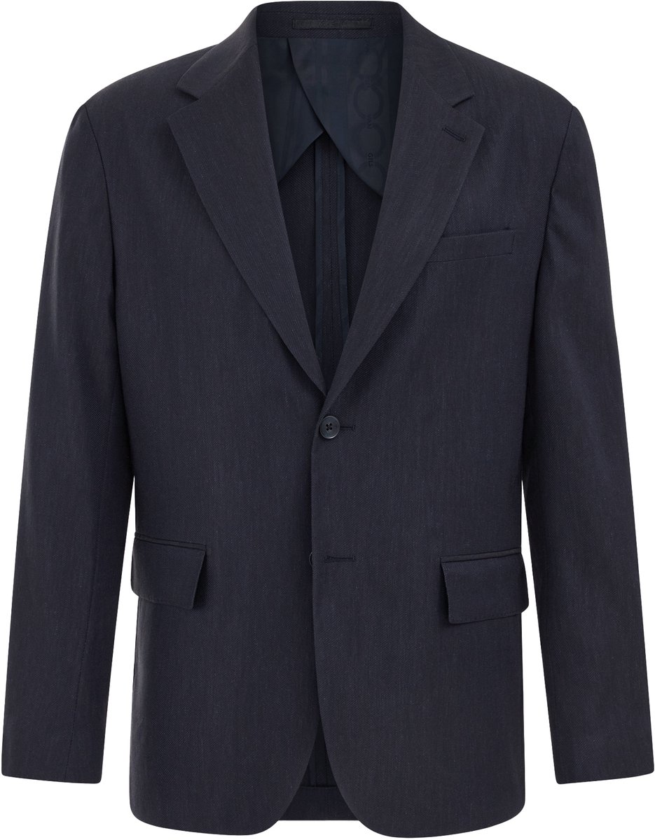 Van Gils Heren regular fit blazer van linnenmix