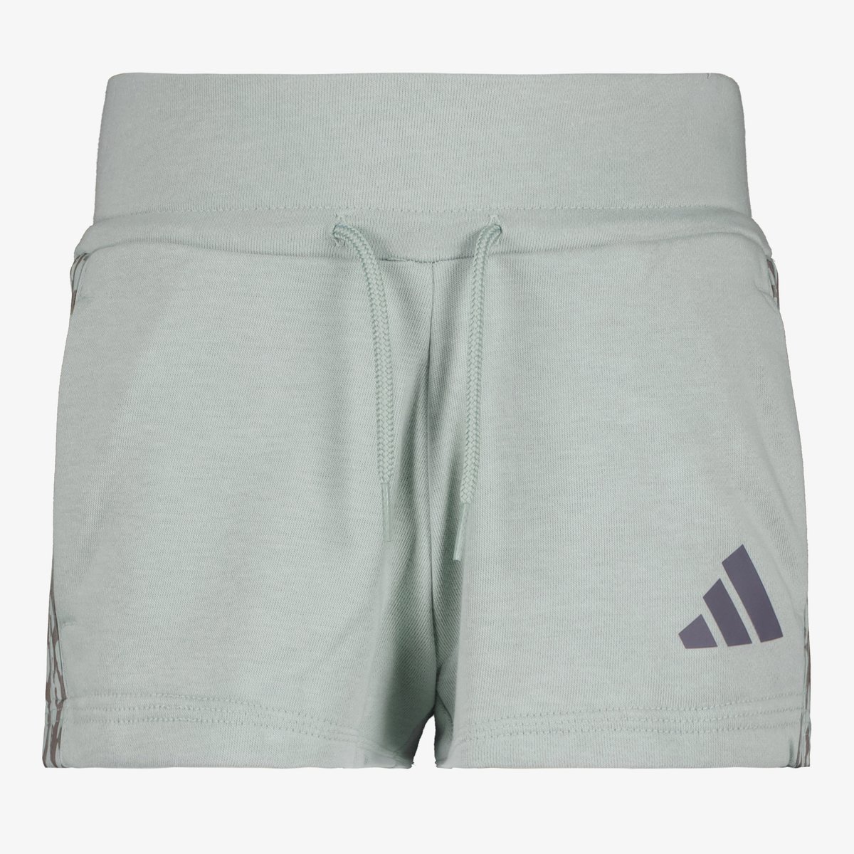 Adidas JG AN 3S FT SH meisjes sweatshort goen Grijs