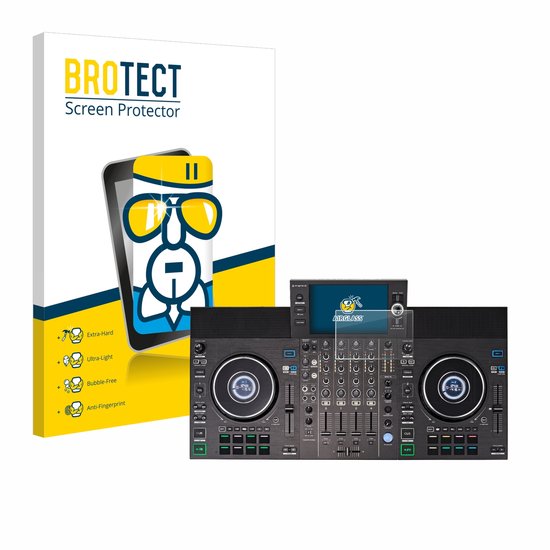 Screenprotector voor Denon DJ SC LIVE 4 Beschermglas transparant