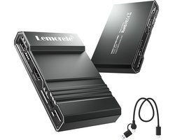 Lemorele AC09 HDMI Capture Card - 4K 60Hz Passthrough - 1080p - USB 3.0 - Audio