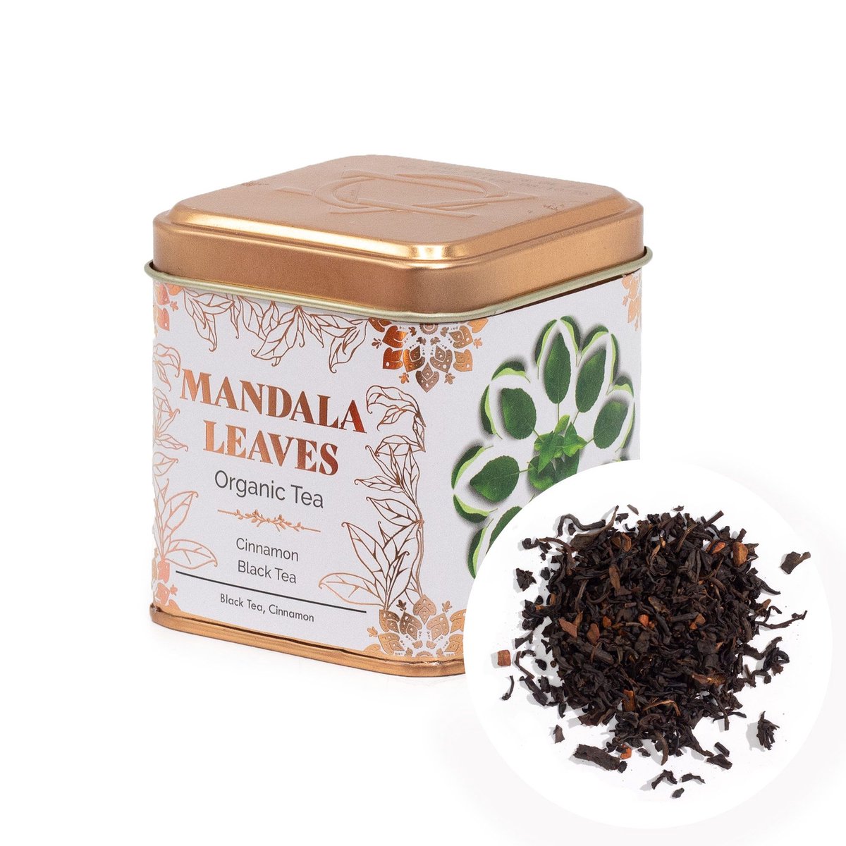 3x 50g Organische Kaneel Zwarte Thee