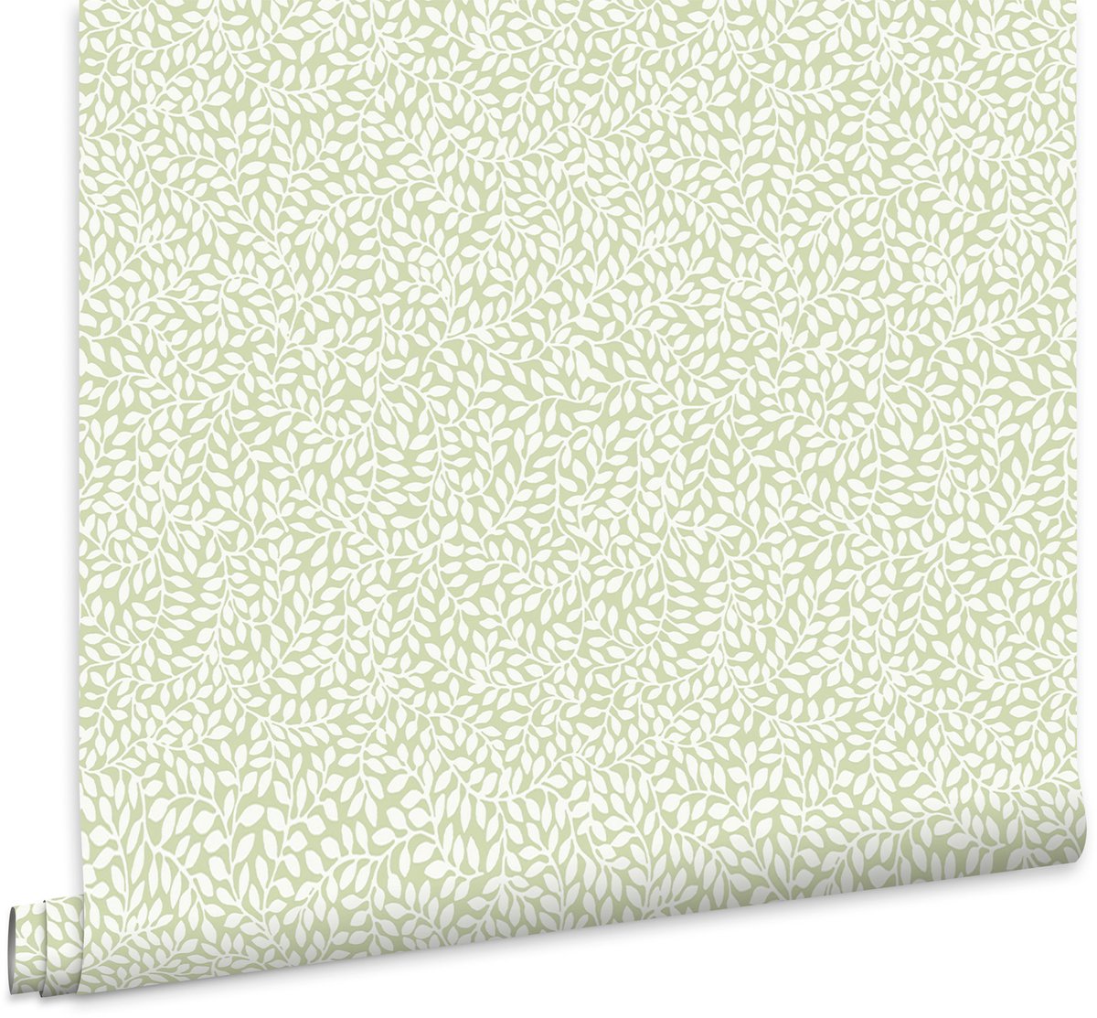 Laura Ashley Little Vines Behang - Planten - 10mx52cm - Groen