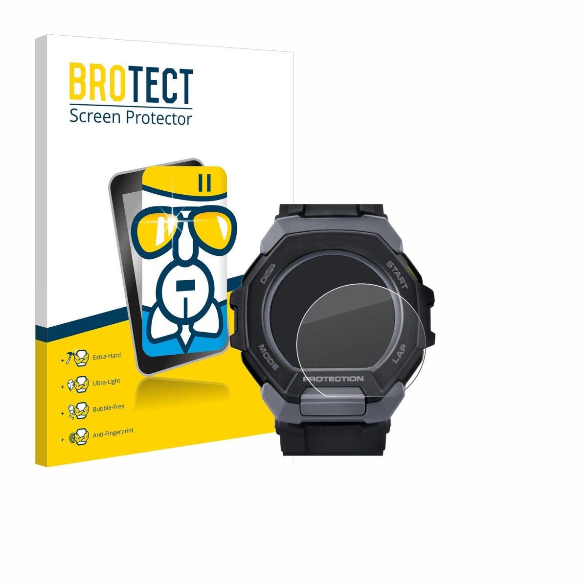 Screenprotector voor Casio G-Shock G-Squad GBD-300 Beschermglas transparant