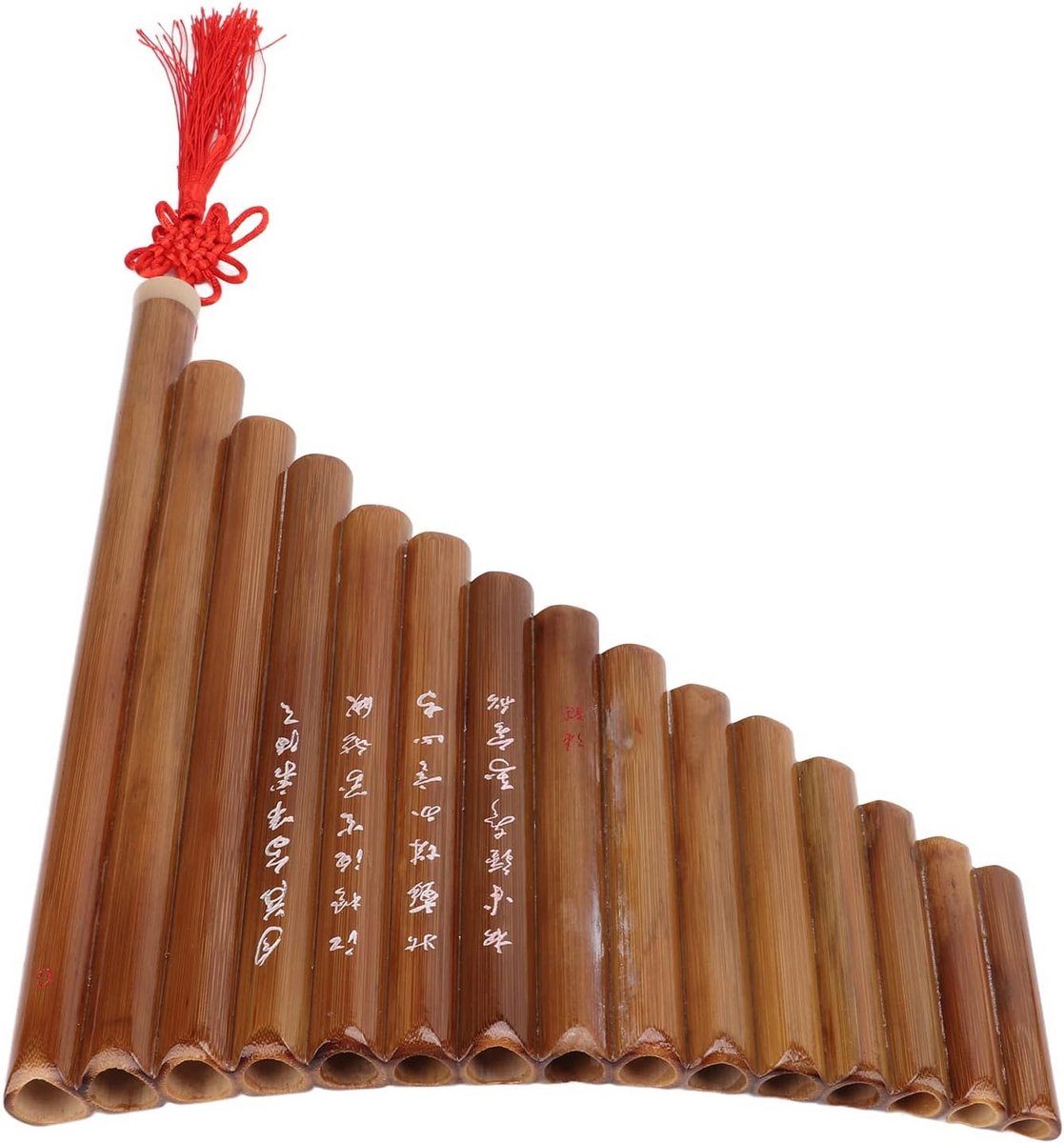 Panfluit 15 Pijpen G-Toon Traditioneel Muziekinstrument
