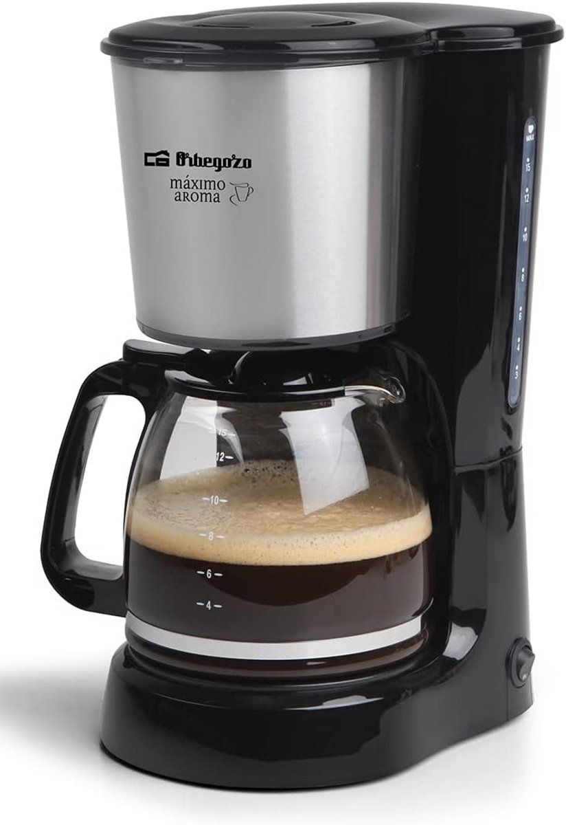Koffiezetapparaat 15 Kops met Glazen Kan en Druppelstop - Krachtige 800W
