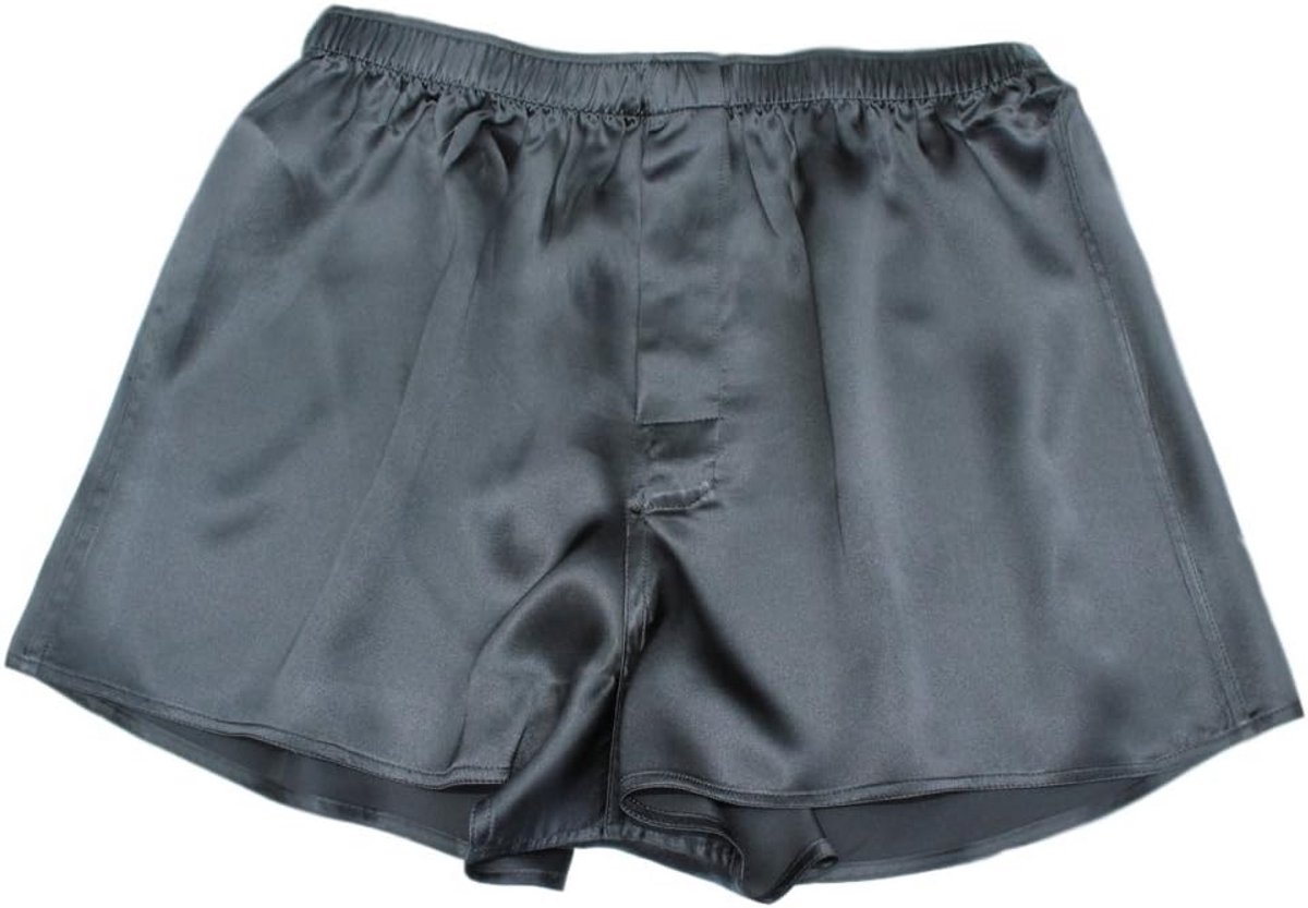 Luxe Zijden Boxer Shorts voor Heren - Comfortabel en Ademend