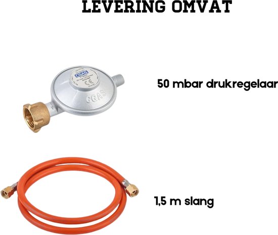 Zyrex® Wokbrander - Kookbrander - Wok Brander - Zwart - 55cm x 45cm x 17cm van Merkloos — afbeelding 5