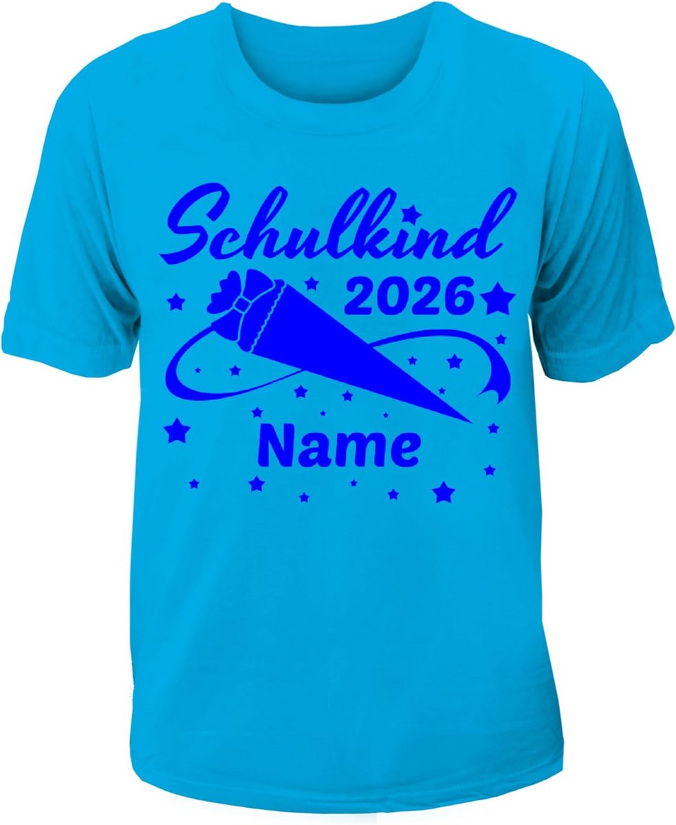 Gepersonaliseerd T-shirt Eerste Dag School Kinderen 2023