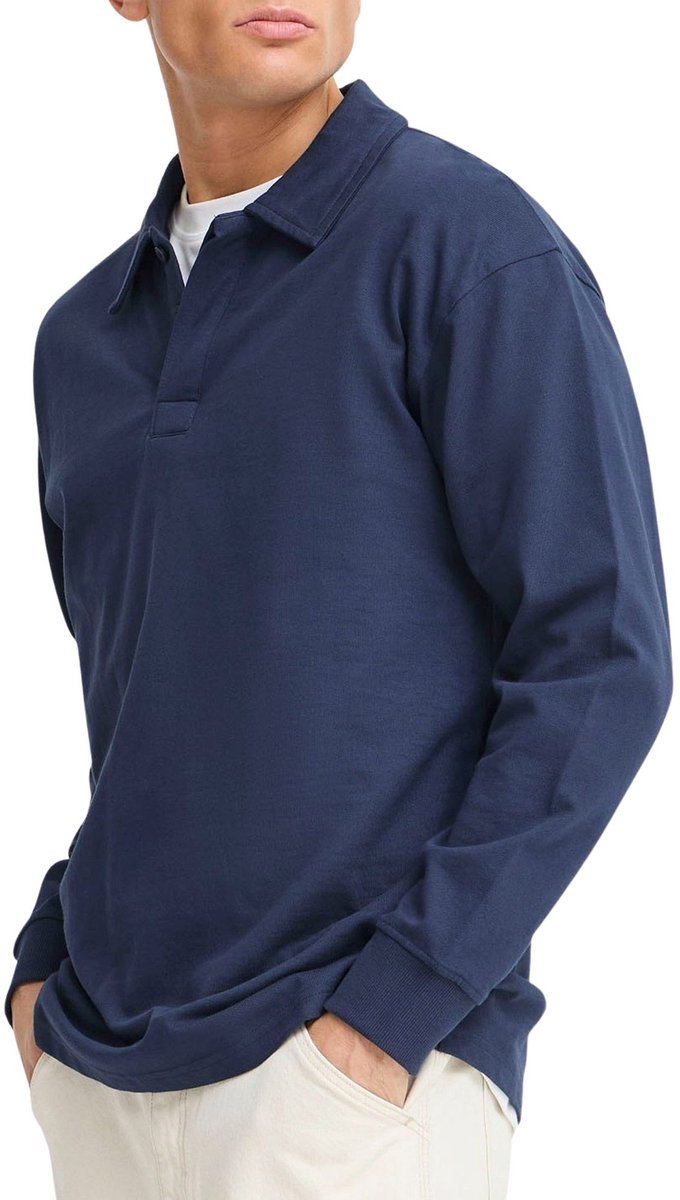 Solid Orwell LS Polo Heren - Maat S