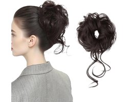 Haarstukje met Elastiek voor een Directe Knot - Echt Haar Kwaliteit